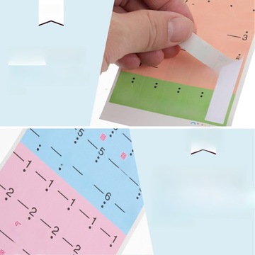 НАКЛЕЙКИ ШКАЛА НАКЛЕЙКИ СТРУНКИ ДЛЯ ПРИМЕНЕНИЯ 32X7X0,1 СМ