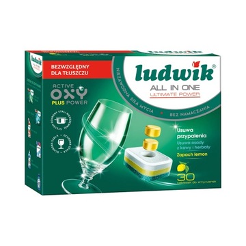LUDWIK Tabletki do zmywarki all in one (wszystko w jednym) Ludwik 30 szt.