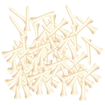 100 шт. деревянные футболки для гольфа оптом для тренировочного поля для гольфа на заднем дворе 42 мм