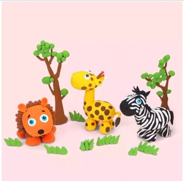 ПЛАСТИКИН SENSO ПЕНА ПОЛИМЕРНАЯ ГЛИНА 12 шт.