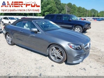 Mercedes Klasa E W213 2018 Mercedes-Benz Klasa E 2018 Mercedes-Benz E-Class E 400 RWD Cabriolet 3.0