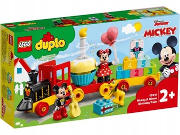 LEGO Duplo 10941 Urodzinowy pociąg myszek Miki i Minnie
