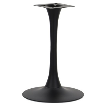PODSTAWA DO STOŁU NOGA SH-9108-1/B - 49 cm BLAT 75 cm W KOLORZE CZARNYM