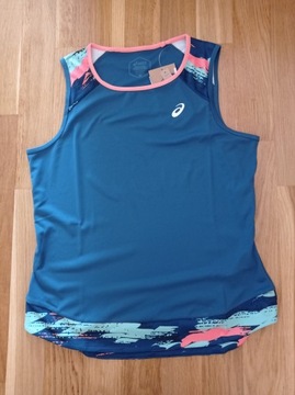 Tenisowa koszulka damska Asics WOMEN COURT GRAPHIC TANK - bezrękawnik M