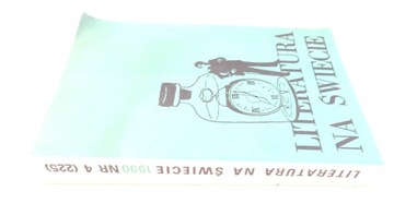 Literatura na świecie 1990 nr 4 (225)