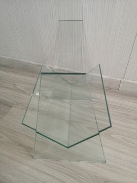 Магазин из закаленного стекла 36х40х44