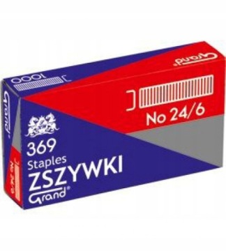 Скобы Grand Office для степлера 1000 шт. 24/6