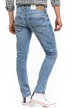 Męskie spodnie jeansowe dopasowane Mustang OREGON TAPERED W36 L34