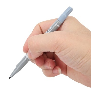 Маркер Маленький водостойкий карандаш с двойной головкой для письма и GY.