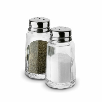 SOLNICZKA i PIEPRZNICZKA zestaw PRZYPRAWNIKÓW POJEMNIKI na przyprawy 30ml