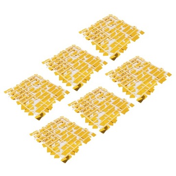 6 sztuk błyszczące tło ścienne cekinowe panele ścienne brokatowe 5V