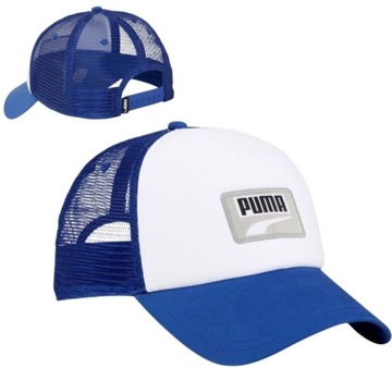 CZAPKA PUMA z daszkiem TRUCKER CAP -kolor NIEBIESKI rozmiar uniwersalny