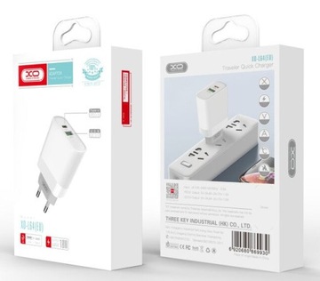 БЫСТРОЕ ЗАРЯДНОЕ УСТРОЙСТВО USB-C И USB-C ДЛЯ IPHONE 18 ВТ