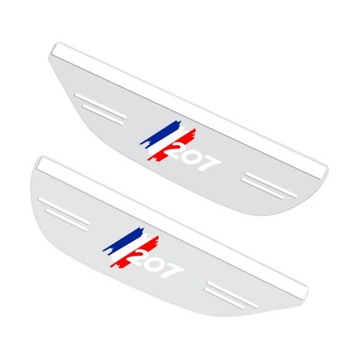 2X PRO PEUGEOT 207 ZRCÁTKO ZPÁTEČNÁ Z STÍNÍTKO P