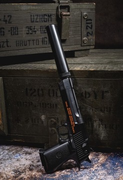 МЕТАЛЛИЧЕСКИЙ ПИСТОЛЕТ С BB DESERT EAGLE ASG ИМИТАЦИЯ ОРУЖИЯ С ШАРАМИ 6 ММ