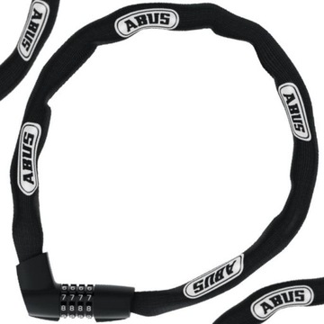 ZAMKNIĘCIE ROWEROWE ABUS TRESOR CHAIN 1385/85 BLACK NA SZYFR