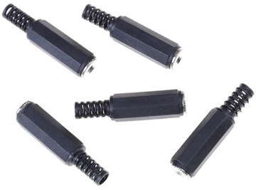 Gniazdo Jack 2.5mm mono na kabel 5 sztuk