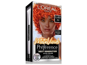 LOREAL PREFERENCE Metavivids Farba do włosów 6.403 CORAL