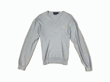 Ralph Lauren sweter polo klasyk logo unikat M L