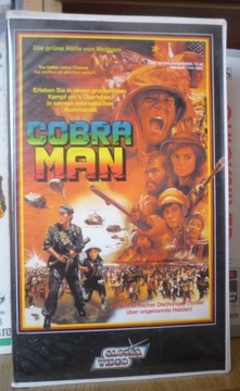 COBRA MAN VHS
