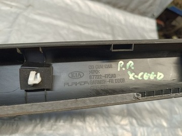 KIA XCEED 19- LIŠTA DVEŘE PŘEDNÍ PRAVÁ ORIG. 87722
