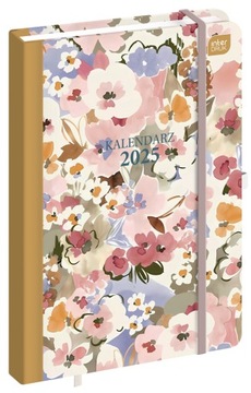 KALENDARZ KSIĄŻKOWY 2025 A5 BLOOM