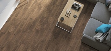 GRES drewnopodopny, RANCHO CIEMNY BRĄZ 60x20