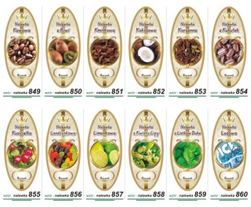 Наклейки Этикетки для ЛИКЕРОВ Водонепроницаемые