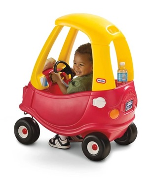 Little Tikes RIDE-OVER Уютная коляска-купе Красный АВТОМОБИЛЬ ДЕТСКАЯ ПЛОЩАДКА АВТОМОБИЛЬ