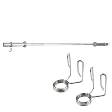 SZTANGA OLIMPIJSKA GRYF 12.9KG 150CM GOP150 HMS + ZACISKI