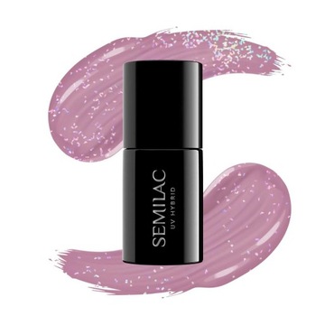 Semilac Lakier hybrydowy 319 Shimmer Dust Pink 7ml