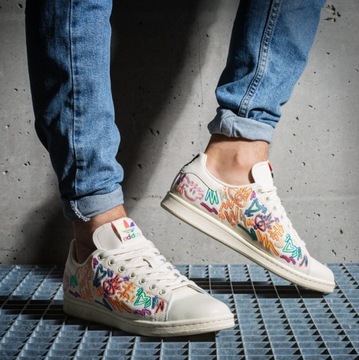 ADIDAS Andrew Small Pride STAN SMITH GX6394 43 1/3