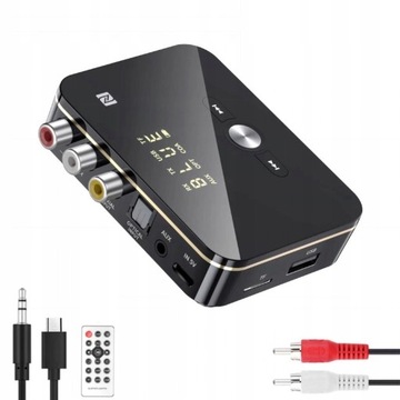 АДАПТЕР ПЕРЕДАТЧИК ПРИЕМНИК BLUETOOTH 5.0 NFC AUX