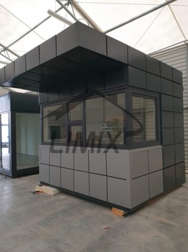 PAWILON HANDLOWY KONTENER KOMIS SKLEP KIOSK 6 x 3