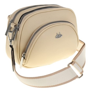 Maria C. Elegancka Torebka Damska listonoszka MC607 Beige