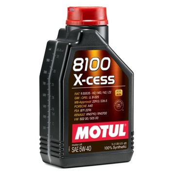 Olej silnikowy MOTUL 8100 X-cess 5W40 1L