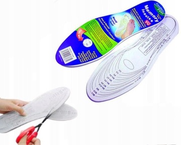 WKŁADKI DO OBUWIA AMORTYZUJĄCE DO BIEGANIA KOMPLET