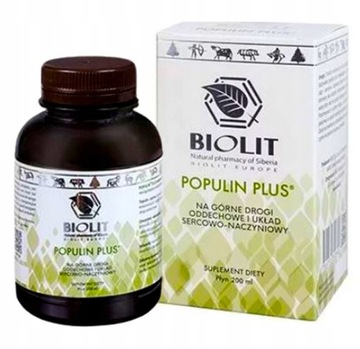 SUPLEMENT - BIOLIT POPULIN PLUS - 200 ml