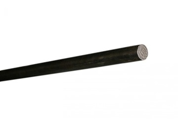 PRĘT WAŁEK STALOWY FI 10mm 100cm 1m