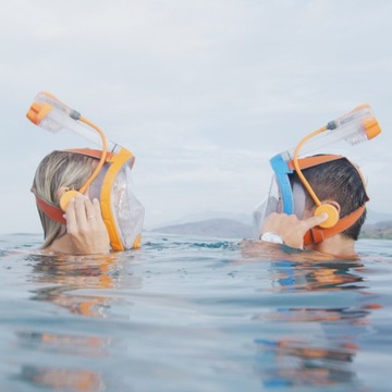 Система связи для подводного плавания Snorkie Talkie Ocean Reef