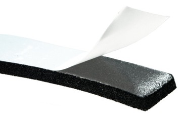 Uszczelka z mikrogumy z klejem 10x50mm 5metrów