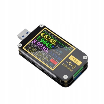TESTER MIERNIK POJEMNOŚCI WATOMIERZ USB FNIRSI