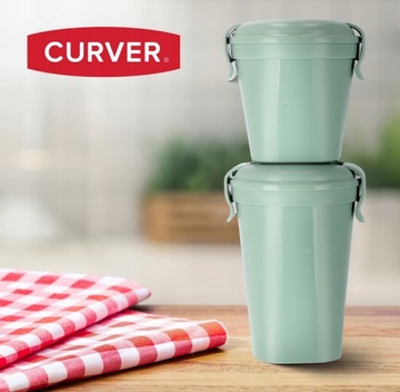 КОНТЕЙНЕР ДЛЯ СУПА CURVER 0,6 Л FOOD LUNCHBOX ECO ДЛЯ МИКРОВОЛН