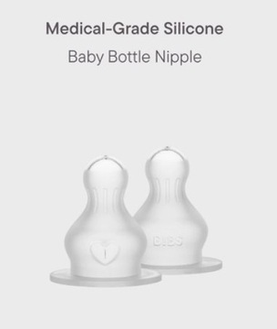ANTYKOLKOWA BUTELKA BEZ BPA PLASTIKOWA BIBS 270 ML SMOCZEK Z SILIKONU IVORY