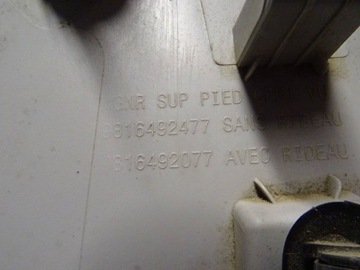 CITROEN BERLINGO IV PARTNER KRYT SLOUPU LEVÝ 9816492477