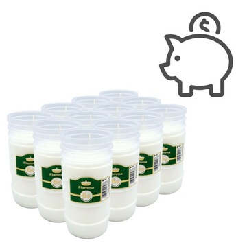 Вставки для масляных свечей Flamma 6B 6 дней, 12 шт.