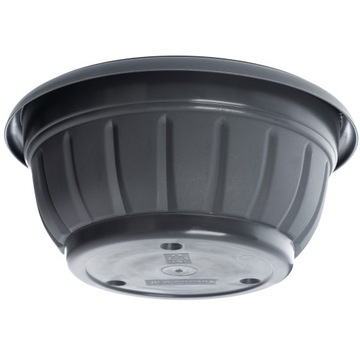 DONICZKA OSŁONKA MISA CMENTARZ GRÓB KWIATY PLASTIKOWA CMENTARNA 26cm 2szt