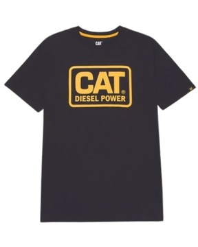 Camisetas Polo Camiseta Masculina Preta Bu00e1sica Caterpillar Cat