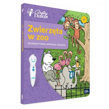 Książka Czytaj z Albikiem Albi Zwierzęta w ZOO