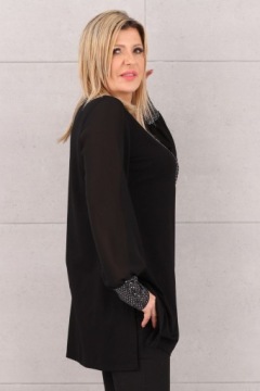 КРАСИВАЯ ТОРЖЕСТВЕННАЯ ТУНИКА, БЛУЗКА, БОЛЬШИЕ РАЗМЕРЫ